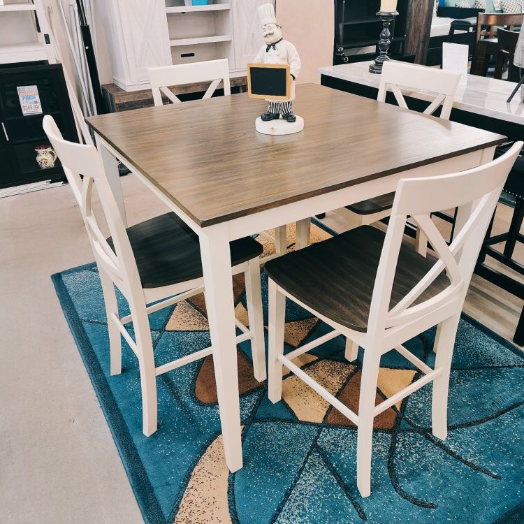 5pc Counter Height Dining Set 