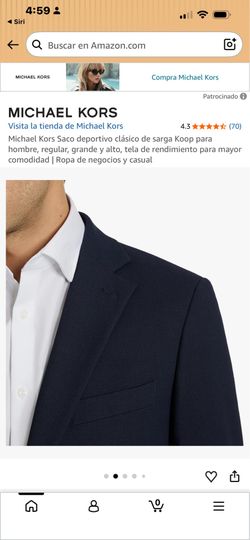 MICHAEL. KORS. Coló Azul marino