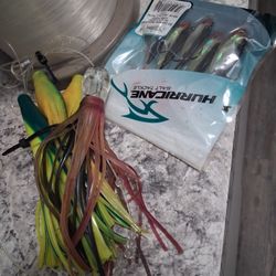 Salt Water  Fishing Bait  And  Strings