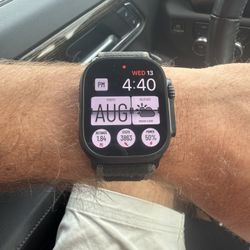Apple Watch Ultra 2 Black Mint Condition With Charger