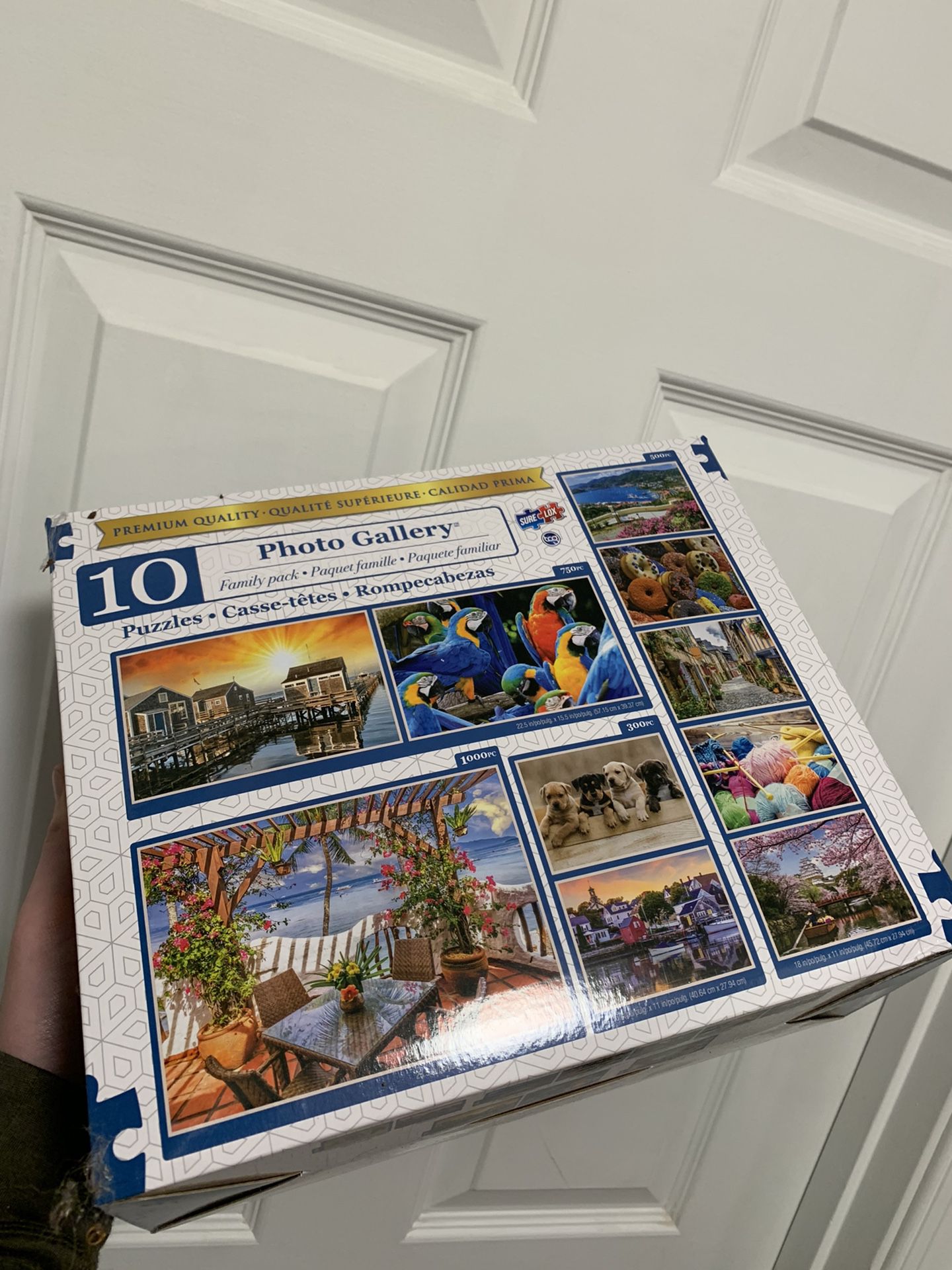 Set Of 10 Puzzles - Unopened