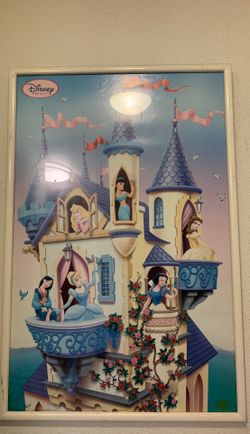 Disney Princess framed poster