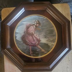 Framed "Heart of a Child" Collector Plate by Alan Murray