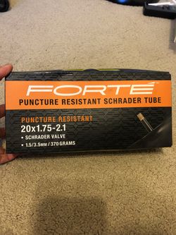 Forte bike tubes, new never used