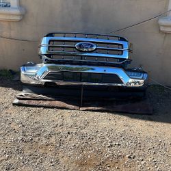 2021/23 Ford F150 Front Bumper And Grille