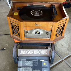 Record, Cd And Cassette Player
