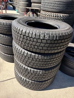 Goodyear SR-A LT245/75R16 Heavy Duty Tires – Set of 4