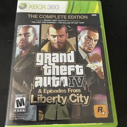 $23 Grand Theft Auto IV & Episodes From Liberty City Xbox 360