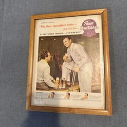 Ben Hogan Pabst Blue Ribbon Beer Vtg 1951 Ad Magazine Print Milwaukee WI