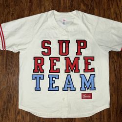 SUPREME Team Baseball Jersey 