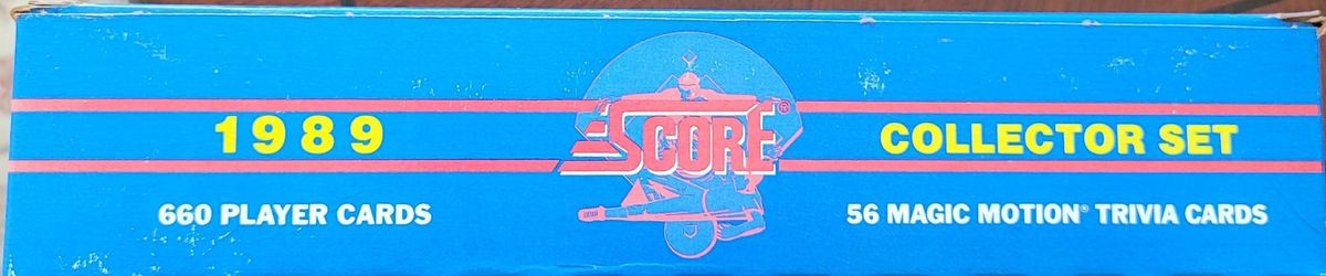 1989 Score Baseball Card Set