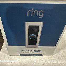 Ring-Wired Doorbell Pro 2 Smart WiFi Video (Satin)