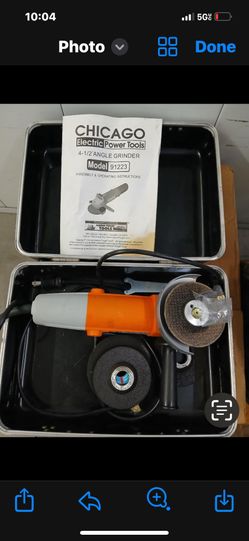 Chicago Angle Grinder