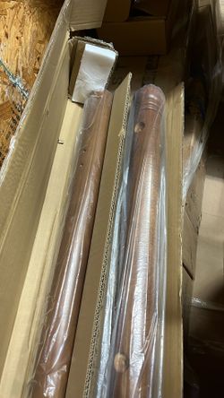 Dark Walnut Headboard Posts