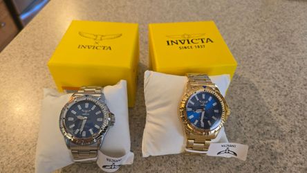2 brand new invicta watches 41mm