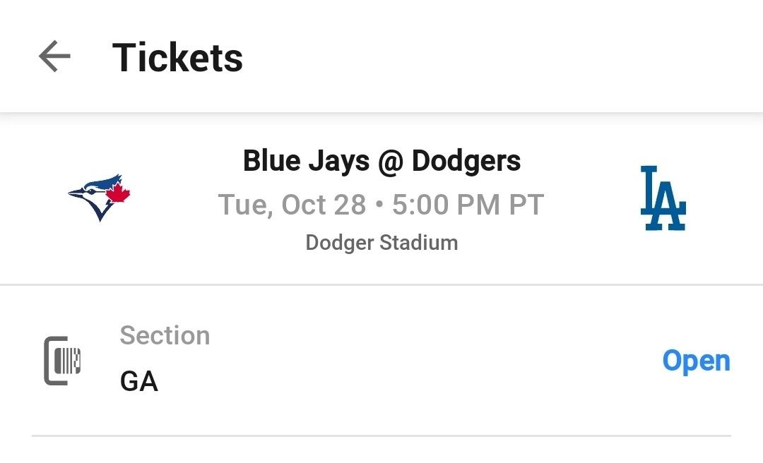 World Series Parking