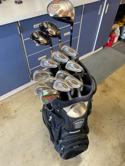 Golf Clubs & Bag