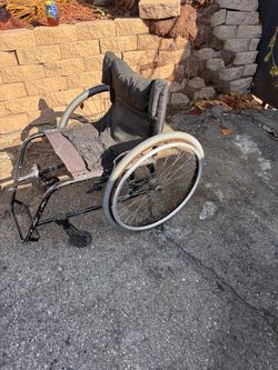 Manual Wheelchair with Large Wheels