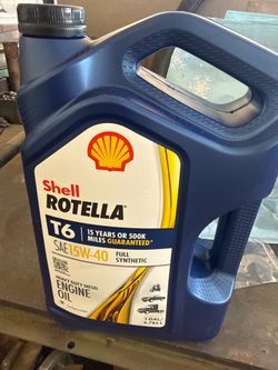 Shell rotella t6 15w-40.