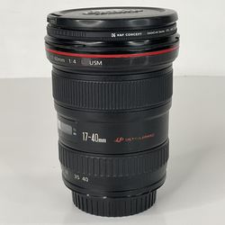 Canon EF 17-40mm f/4L USM Wide Angle Zoom Lens
