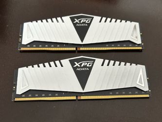 2x8Gb DDR4-3000 RAM.  White