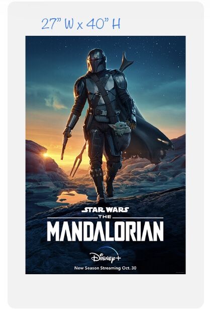 The Mandalorian — Poster