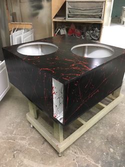 Custom sub boxes.
