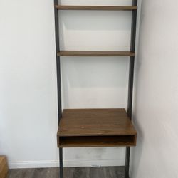 Wall Desk With Shelves