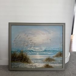 Beautiful Coastal Art Piece!