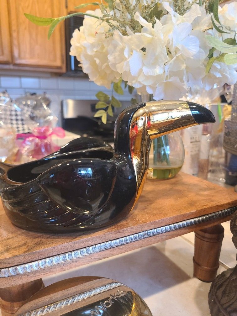 Toucan Ceramic Candle Holder From Bath And Body Works