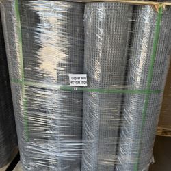 Gopher Wire 1/2*1/2 Inch 19 Ga .20 Rolls /pallet 