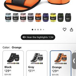 Apexup 10lbs Pair Adjustable Ankle Weights For Women And Men 