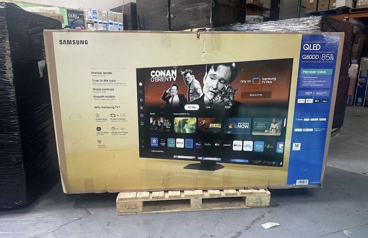 85” Samsung QLED Smart 4K Tv Q8D LED