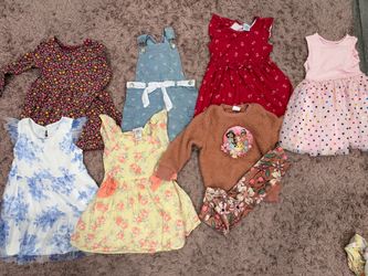 2T - 3T clothing toddler girl clothes bundle