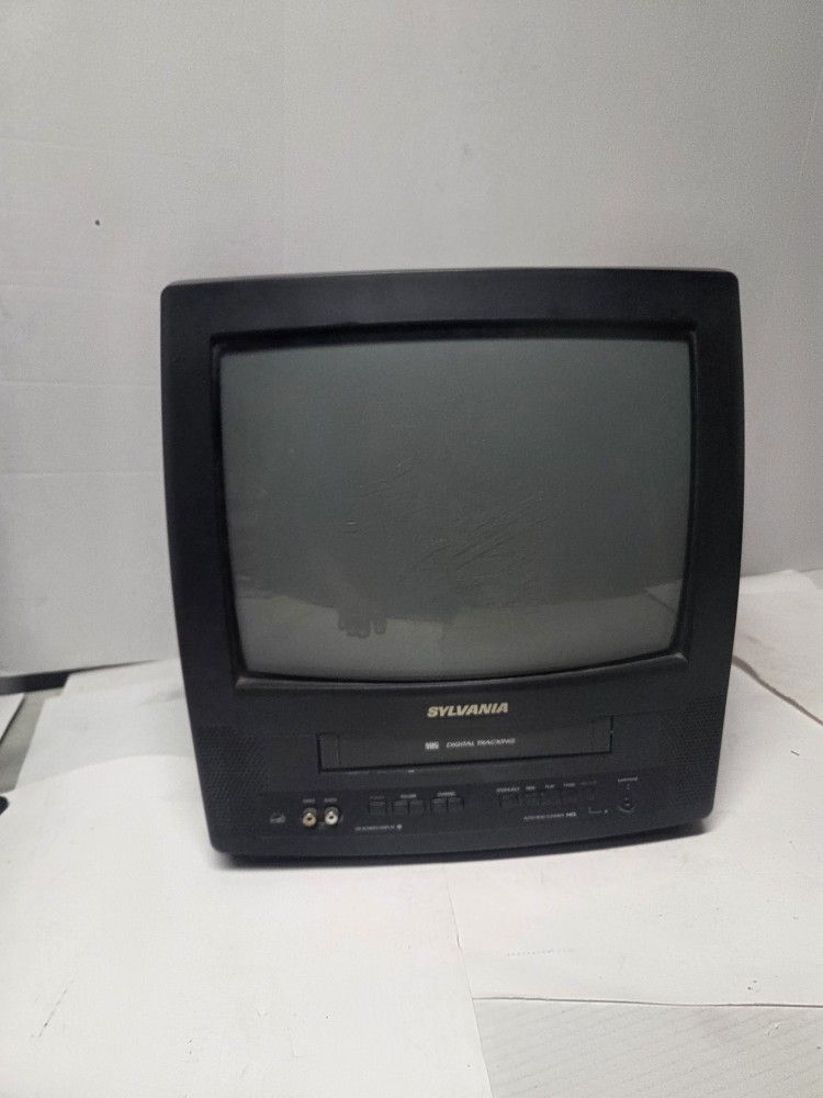 Sylvania VHS TV Model SRC2213B Crt Tv