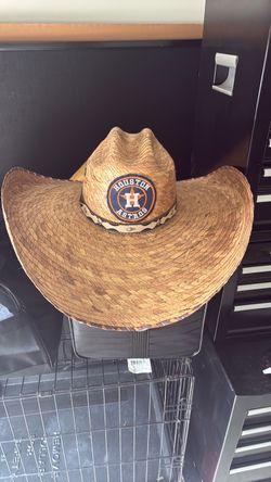 Houston Astros Straw Cowboy Hat