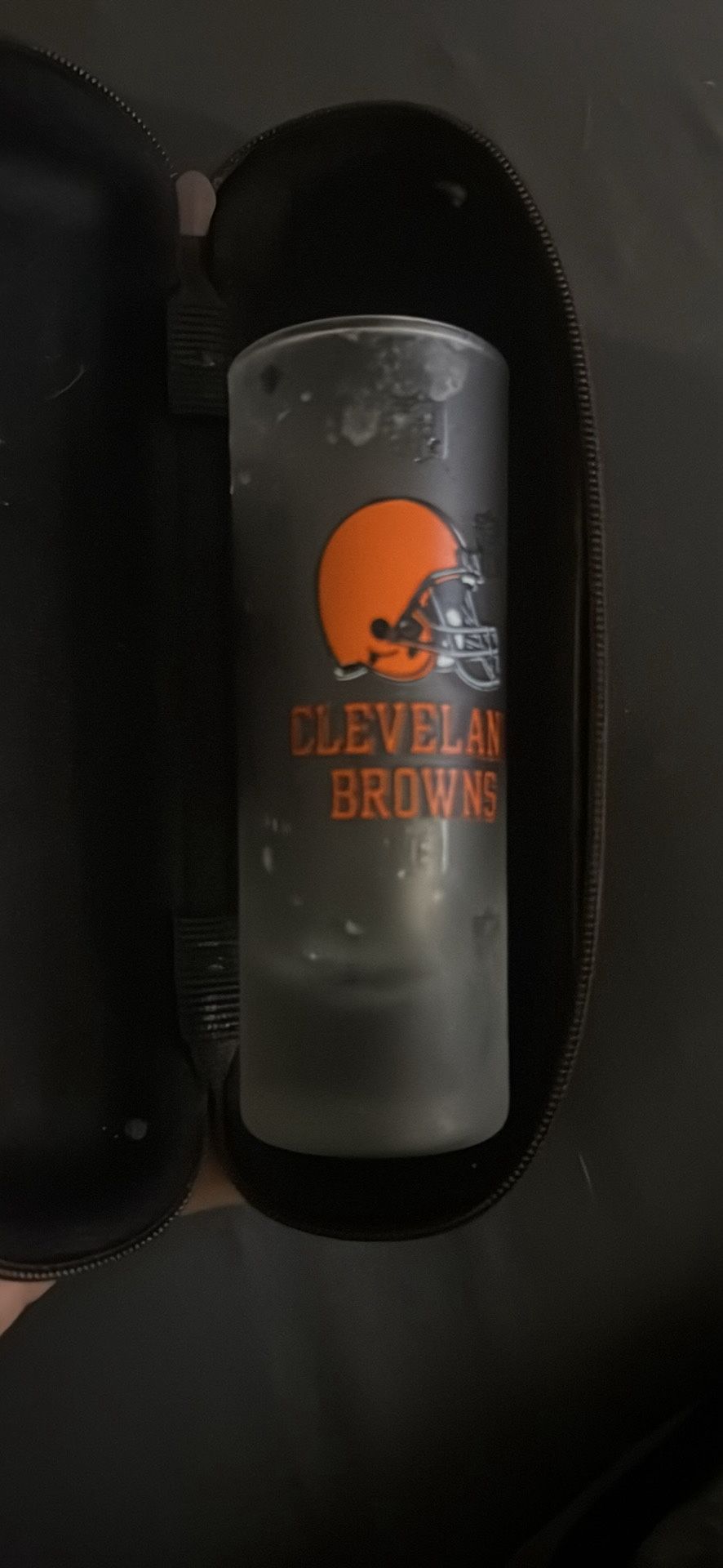 Cleveland Browns Signed Shot Glass