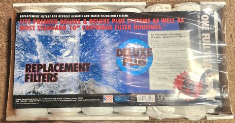 Watts Premier Deluxe And Deluxe Plus Filter Cartridge Replacements