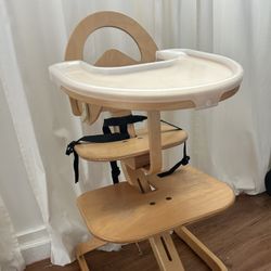 Sven of Sweden Wood High Chair 