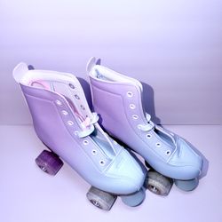 New Pastel Roller Skates Size 35 w/ Box & Dust Bags