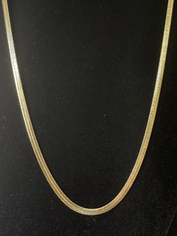 14k Gold Plated Chain 16in 