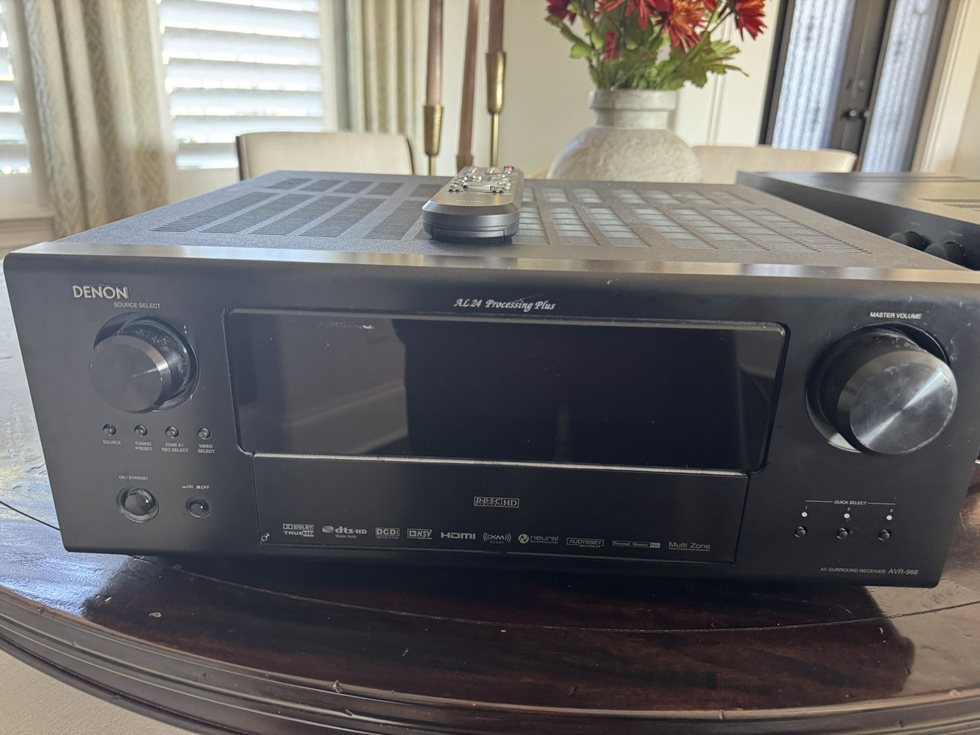 Denon AVR-988 AL24 Processing 7.1 Channel AV Receiver
