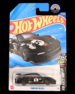 HOT WHEELS PORSCHE 911  GT3  BLACK 