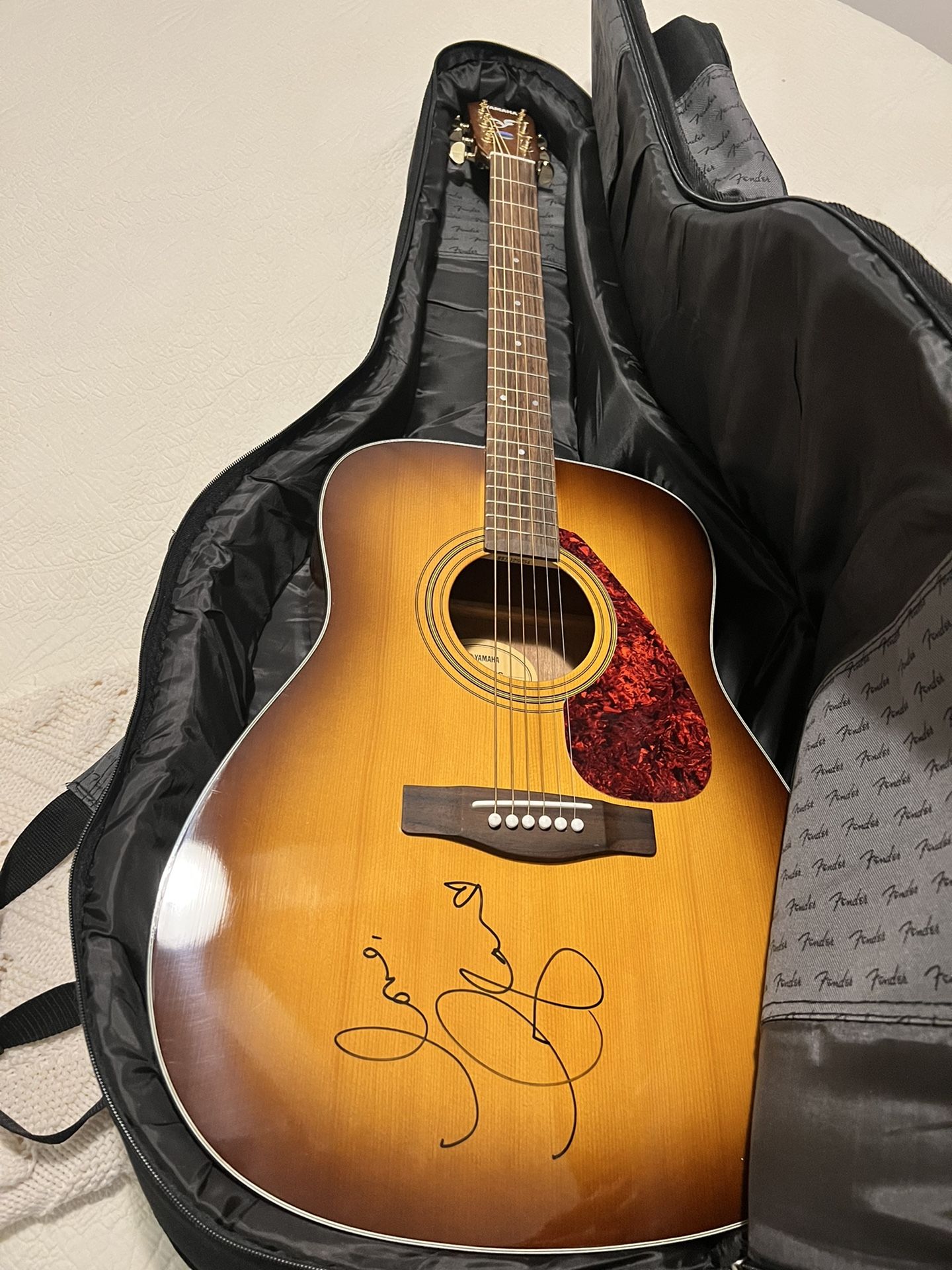 Taylor Swift Autographed Acoustic Guitar