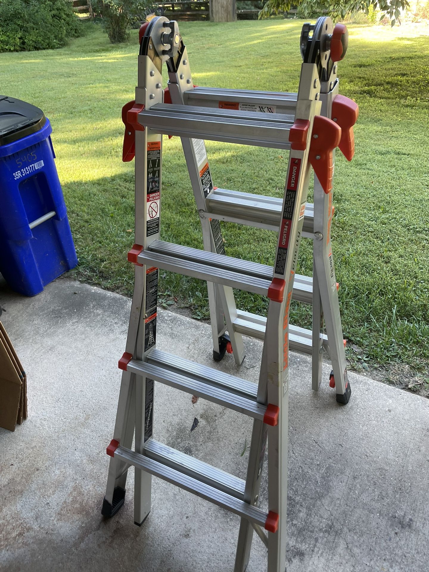 Little giant velocity Ladder 