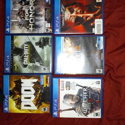 A 11 Ps4 Games All Work