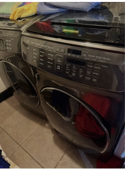 Extra Large Electric Dual Load Washer & Dryer