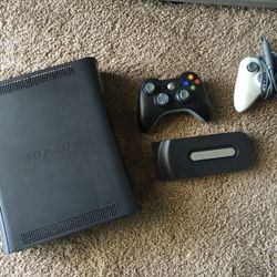 Xbox 360 Elite 120GB with 8 games