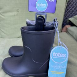  totes Everywear Charley Kids Tall Rain Boots