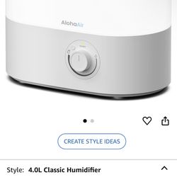 Humidifier & Essential Oil Diffuser 